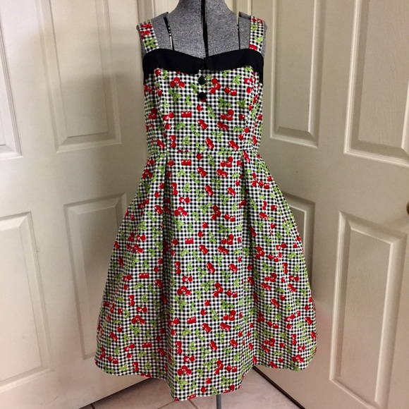 🍒 RETRO handmade PLUS-SIZE dress! - Picture 5 of 8